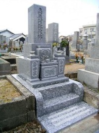 観台寺墓地での施工事例